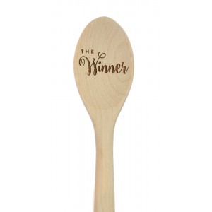 Koyal Wholesale "The Winner" Laser Engraved Wooden Mixing Spoon KOYA1960